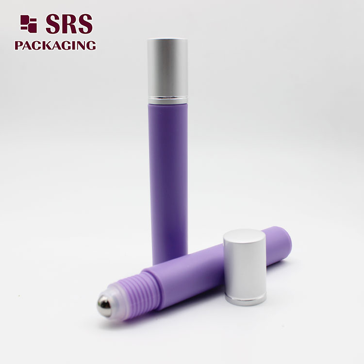 SRS Empty Cosmetic Plastic 15ml Bottle Parfume Roll on