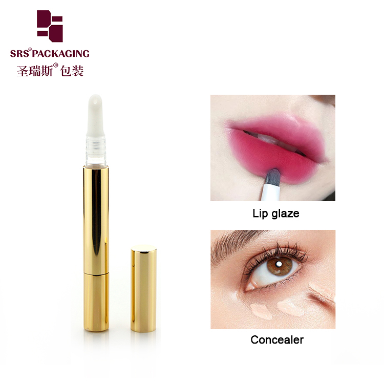 SRS New Style 2ml Custom Color Rotating Pen For Whiten Teeth Lip Gloss Acne Removing Liquid