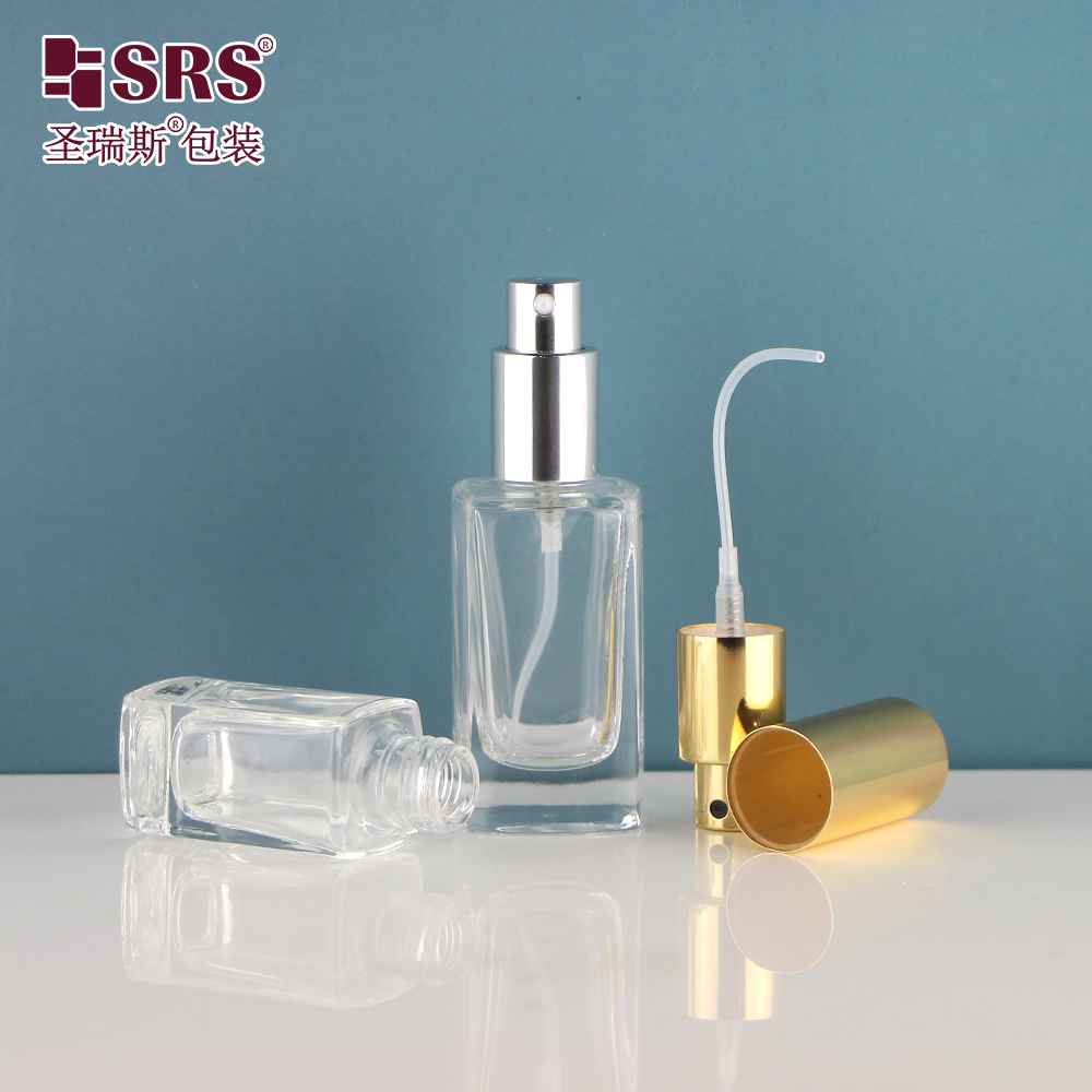 Perfume Bottle 10ml Glass Long Mist Sprayer Roll On Bottle Luxury