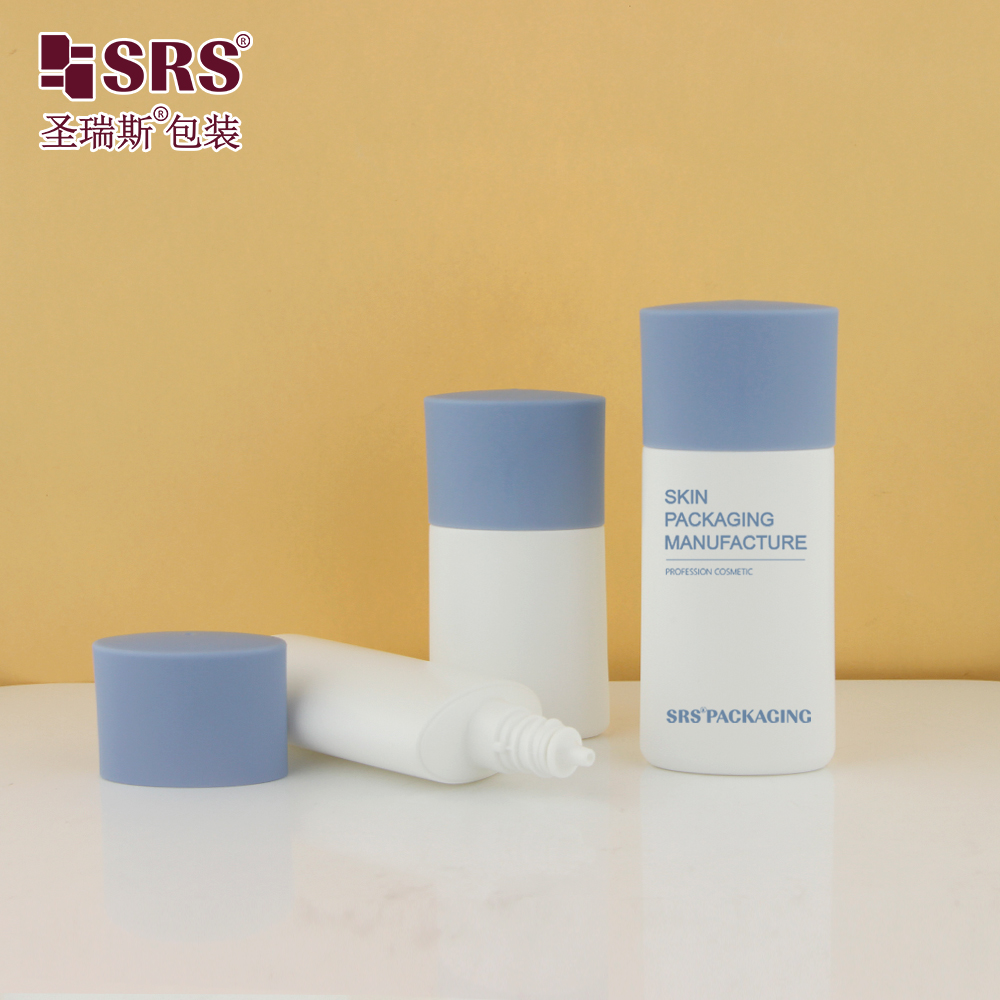 White 30ml 50ml Skincare Tubes Face Cream Sunscreen Bottle 