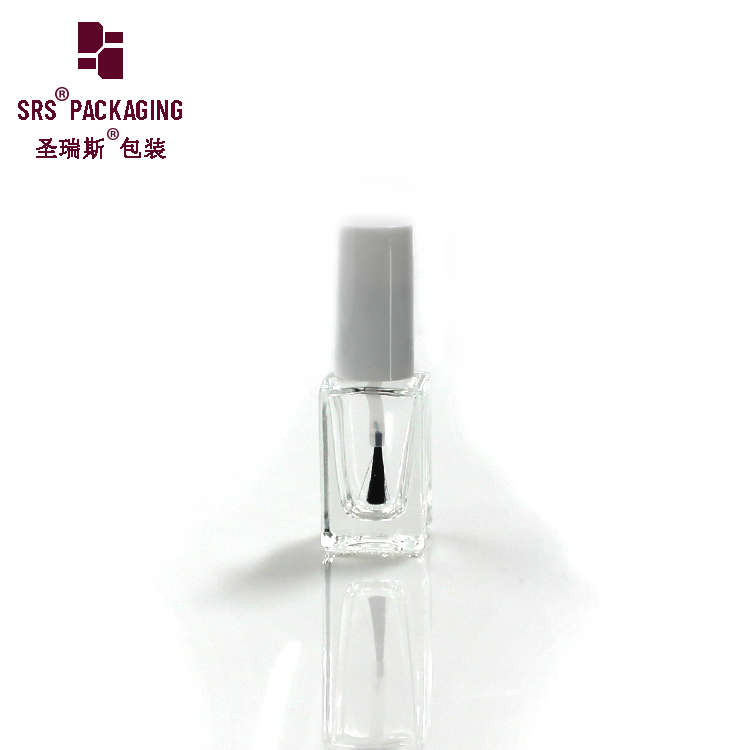 Wholesale Pretty empty different kinds of clear 8ml empty glass bottle of nail polish 