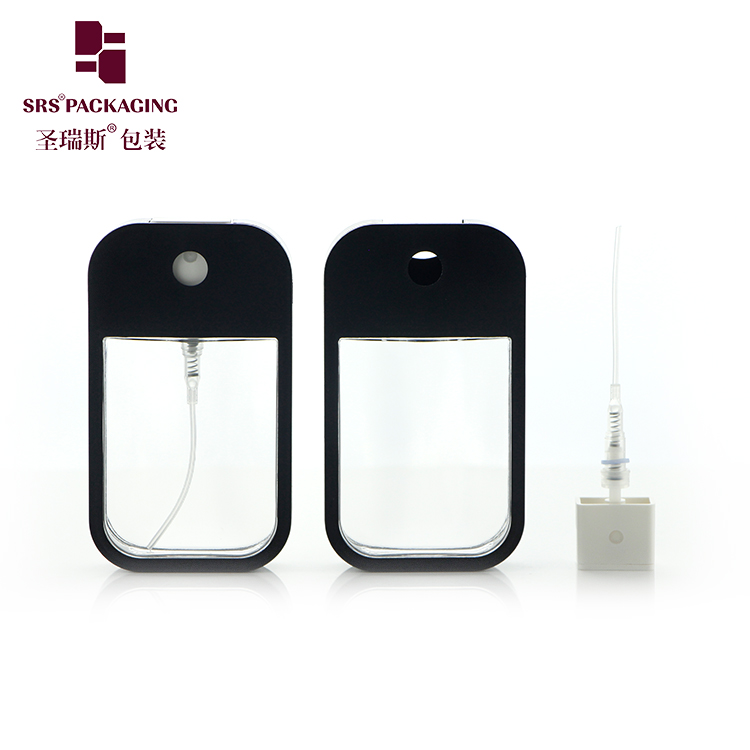 Ready to ship hand sanitizer plastic credit card shape factory manufacture sprayer plastic bottle