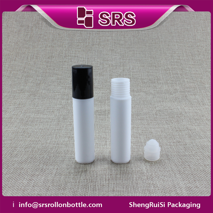 roller ball empty 10ml anti-acne bottle with plastic cap